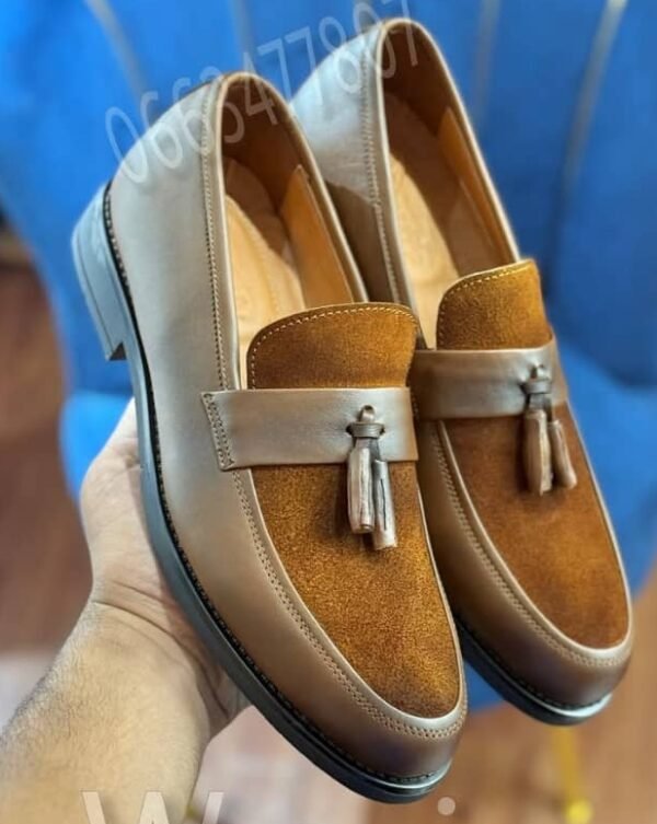 Mocassin pampilles daim